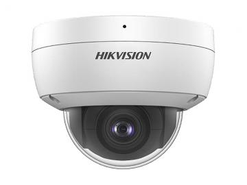 DS-2CD2123G0-IU - (2.8mm) 2MPix, IP dome kam.; 2,8mm; WDR; EXIR 30m; IK10; mic