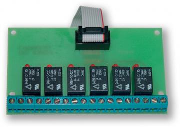 GSM expander VT-02 OUTPUTS - 6xRELÉ VÝSTUP