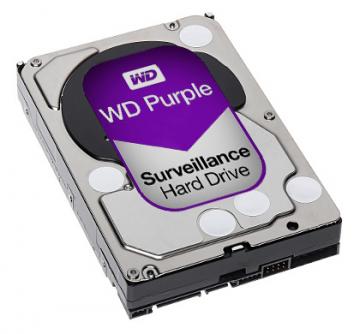 HDD-1TB WD Purple 1 TB, 64 MB cache, 6 Gb SATA., 5400 ot.