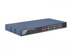 DS-3E1326P-EI 24/2 PoE switch, 24x PoE 10/100Mbps, 2x uplink 1Gbps Combo, management