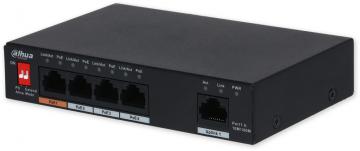 PFS3005-4ET-60-V2 PoE switch 5/4, 4x PoE/1x LAN, 60W