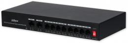 PFS3010-8ET-65 PoE switch 10/8, 8x PoE/2x uplink, 3af, 3at, 65W