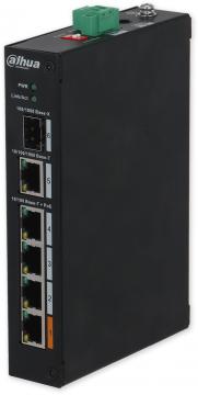 PFS3106-4ET-60-V2 PoE switch 6/4, 4x PoE, 1xGb, 1xSFP, 60W, DIN