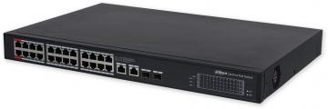 PFS3228-24GT-360-V2 PoE switch 26/24, 24x Gb PoE/2x Gb RJ/SFP combo, 360W