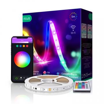 LED Strip Light F1 NOUS Chytrý LED pásek RGB 5m Tuya