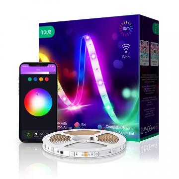 LED Strip Light F2 NOUS Chytrý LED pásek RGB 10m Tuya