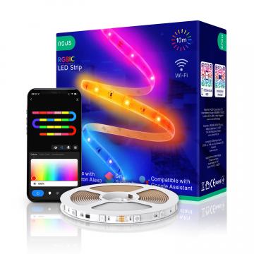 LED Strip Light F5 NOUS Chytrý LED pásek RGBIC 10m Tuya