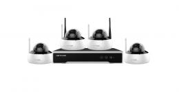 NK42W1H-1T(WD)(B) IP kamerový set, 4x dome kamera, 2 Mpx, f2.8mm, WiFi, 1x HDD 1TB