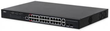 PFS4226-24GT-230 PoE switch 26/24, 24x Gb PoE/2x Gb RJ45/SFP Combo, MNG, 230W