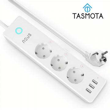 Power strip NOUS A5T Chytrá 3+3 zásuvka Tasmota prodlužovací