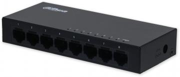 PFS3008-8GT-V2 desktop switch, 8x Gb, V2, kov