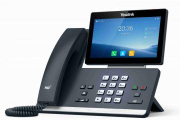 SIP-T58W Yealink IP telefon, PoE, 7" bar. LCD, 27 prog.tl. GigE, WiFi