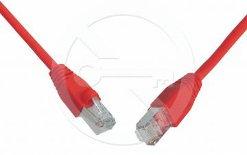 C5E-315RD-0,5MB Solarix patch kabel CAT5E SFTP PVC, 0,5m