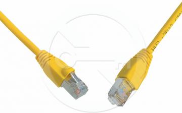 C5E-315YE-0,5MB Solarix patch kabel CAT5E SFTP PVC, 0,5m