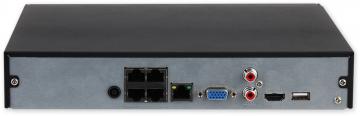 NVR2104HS-P-4KS3 4CH, 4xPoE, 12Mpix, 1xHDD (až 16TB), 80Mb, 4CH SMD Plus