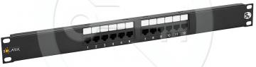 SX12-5E-UTP-BK Solarix 12 x RJ45 CAT5E UTP