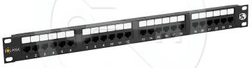 SX24-5E-UTP-BK Solarix 24 x RJ45 CAT5E UTP