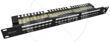 SX24L-6-UTP-BK-N Solarix 24 x RJ45 CAT6 UTP