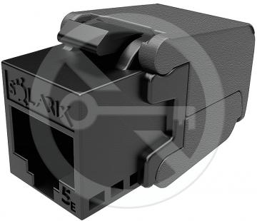 SXKJ-5E-UTP-BK-SA Solarix keystone CAT5E samořezný