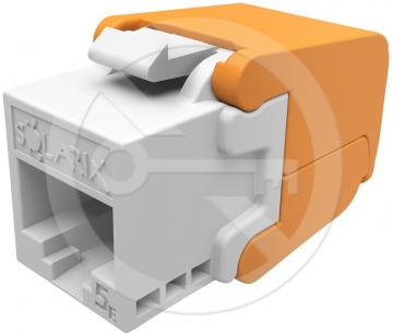 SXKJ-5E-UTP-WH-SA Solarix keystone CAT5E samořezný